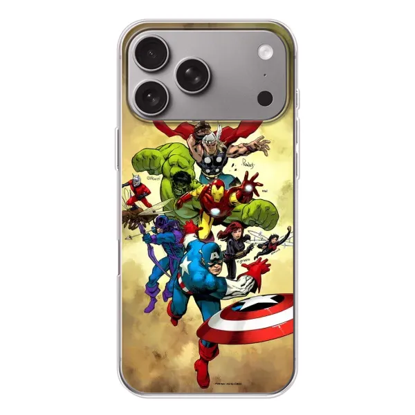 Чохол з принтом «Герої Марвел» для Apple iPhone 18 Pro Max