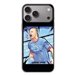 Чохли з футболістом Ерлінг Холанд для Apple iPhone 18 Pro Max (AlphaPrint) (гол Ерлінг Холанд)