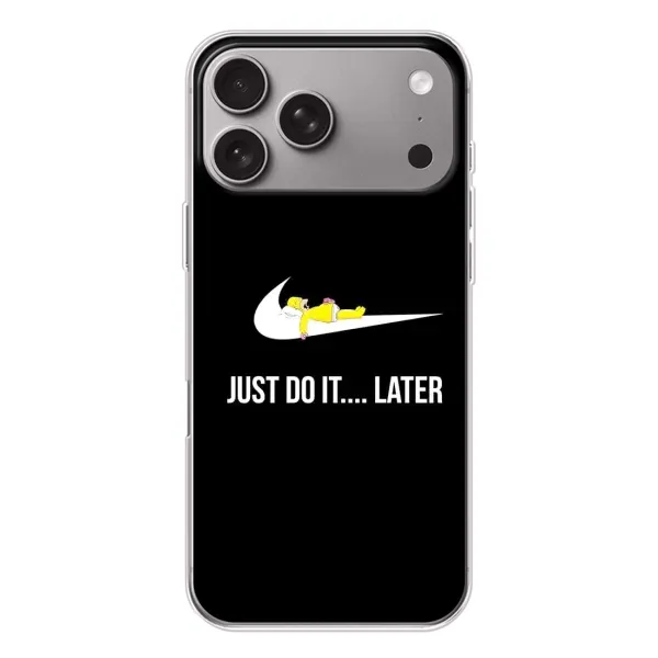 Чохол з принтом «Гомер Later» для Apple iPhone 18 Pro Max