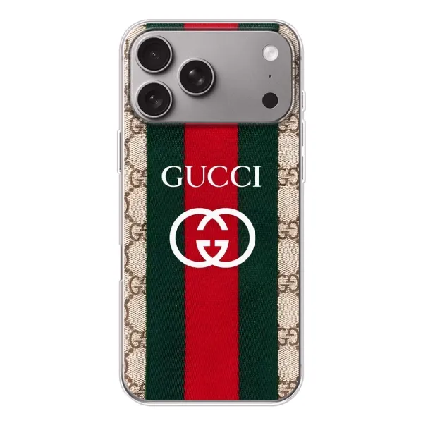 Чехол с принтом «Gucci дизайн» для Apple iPhone 18 Pro Max