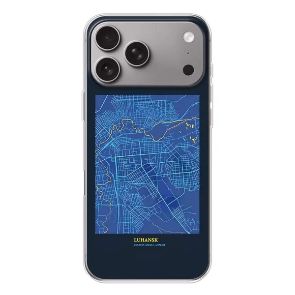Чохол з принтом «Луганськ» для Apple iPhone 18 Pro Max