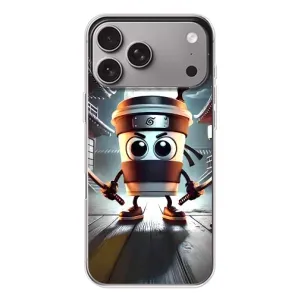 Чохол з мемом Тралалело тралала на Apple iPhone 18 Pro Max (Капучіно асасіно)