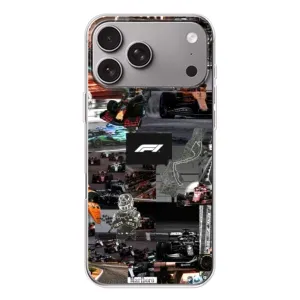 Чохол Формула1 на Apple iPhone 18 Pro Max (Гоночний колаж Ф1)