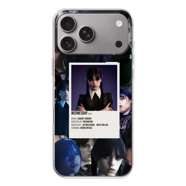 Чохол з принтом «колаж Венздей» для Apple iPhone 18 Pro Max