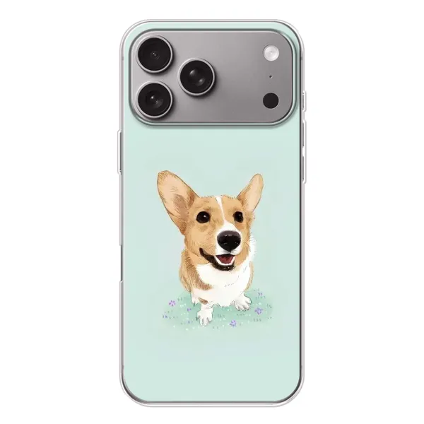Чохол з принтом «Коргі» для Apple iPhone 18 Pro Max