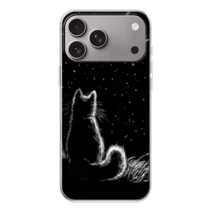 Чохол з принтом для Apple iPhone 18 Pro Max (AlphaPrint) Модні коти