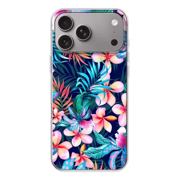 Чохол з принтом «Мальовничі квіти» для Apple iPhone 18 Pro Max