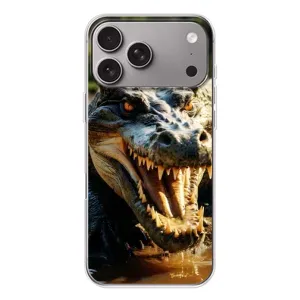 Чохол з картинкою 'Хижаки' для Apple iPhone 18 Pro Max (Небезпечний крокодил)