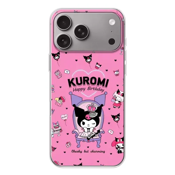 Чохол з принтом «KUROMI» для Apple iPhone 18 Pro Max