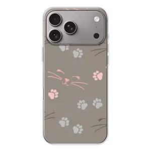 Чохол з малюнком кіт на Apple iPhone 18 Pro Max (Лапи і вуса)