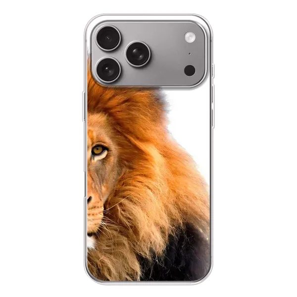 Чохол з принтом «Лев грива» для Apple iPhone 18 Pro Max