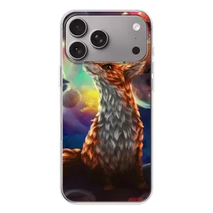 Чохли з картинкою Лисичка для Apple iPhone 18 Pro Max (VPrint) (Лисичка в космосі)