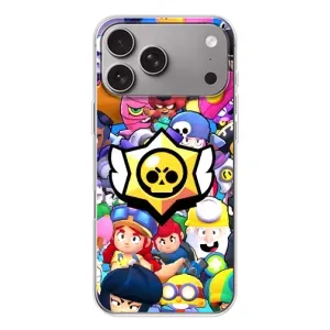 Чехол для Apple iPhone 18 Pro Max Бравл Старс (VPrint)