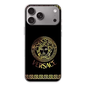 Чохли VERSACE для Епл Айфон 18 Про Макс (PREMIUMPrint) (Logo Versace)