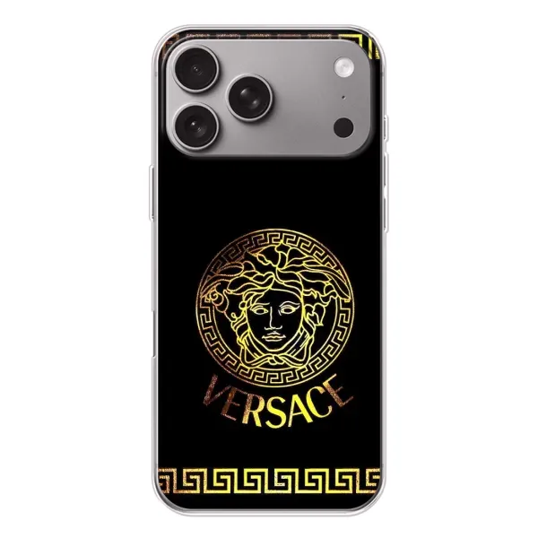 Чохол з принтом «Logo Versace» для Apple iPhone 18 Pro Max
