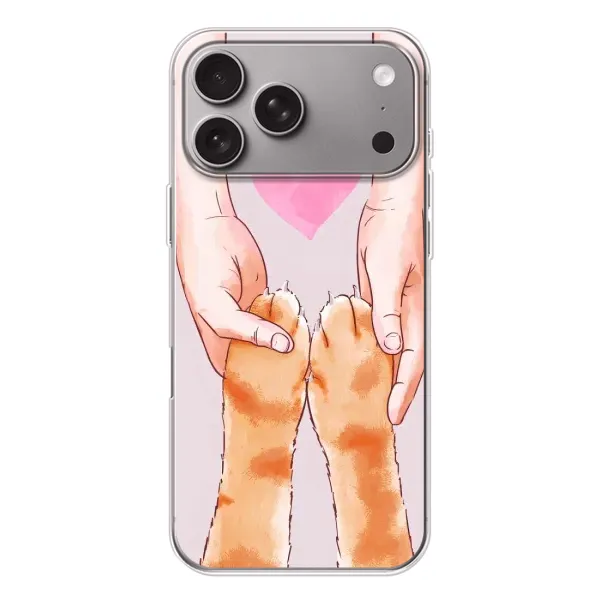 Чохол з принтом «Любовь до котиків» для Apple iPhone 18 Pro Max Чохол з принтом «Любовь до котиків» для Apple iPhone 18 Pro Max
