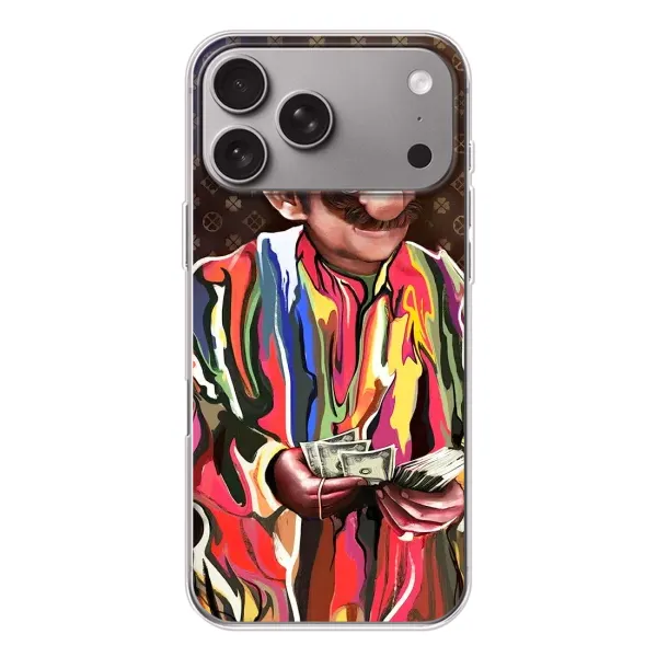 Чохол з принтом «Mario LV» для Apple iPhone 18 Pro Max