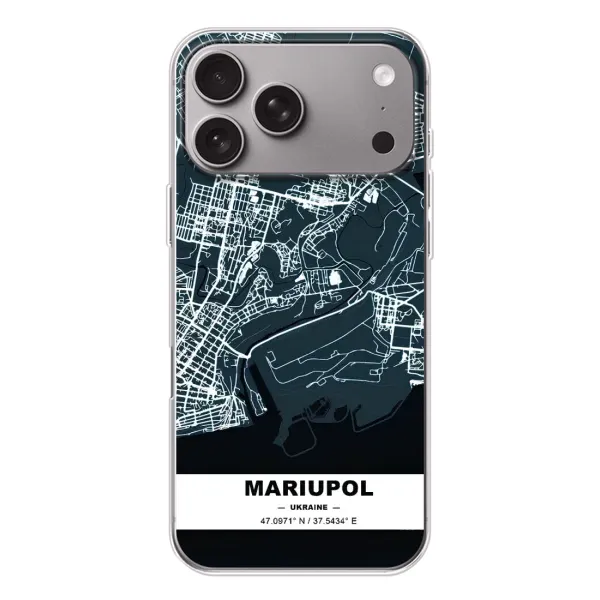 Чохол з принтом «Маріуполь» для Apple iPhone 18 Pro Max