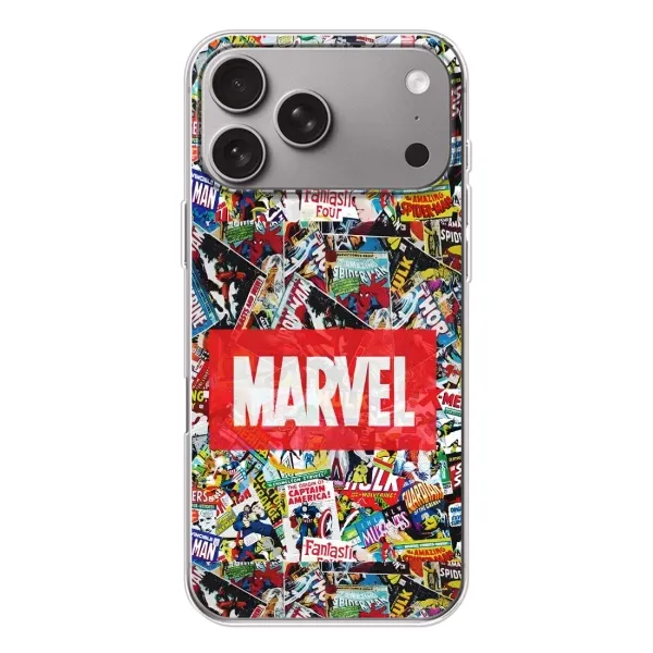 Чохол з принтом «Марвел комікси» для Apple iPhone 18 Pro Max