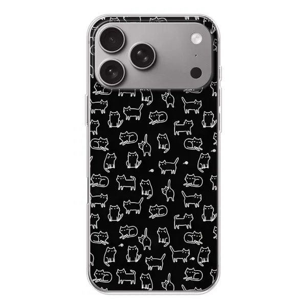 Чохол з принтом «Маленькі котики» для Apple iPhone 18 Pro Max