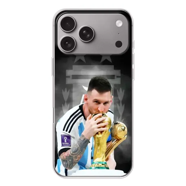 Чохол з принтом «Мессі Чемпіон» для Apple iPhone 18 Pro Max
