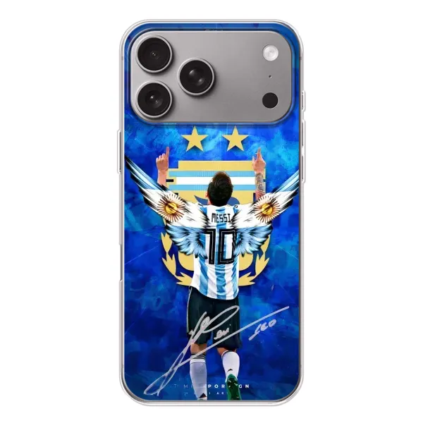Чохол з принтом «Мессі збірна» для Apple iPhone 18 Pro Max