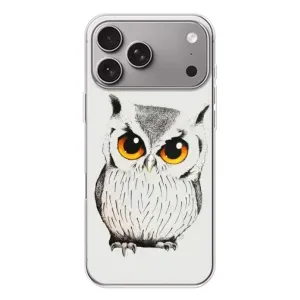 Чохол з пташками на Apple iPhone 18 Pro Max (VPrint) (Мила Сова)
