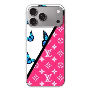 Бренднові Чохли для Apple iPhone 18 Pro Max - (PREMIUMPrint) (Мода LV)