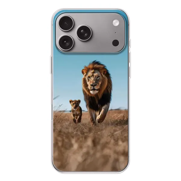 Чохол з принтом «Мусафа та Сімба» для Apple iPhone 18 Pro Max
