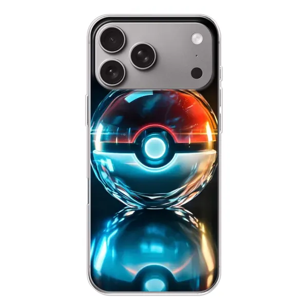 Чохол з принтом «М'яч Пікачу» для Apple iPhone 18 Pro Max