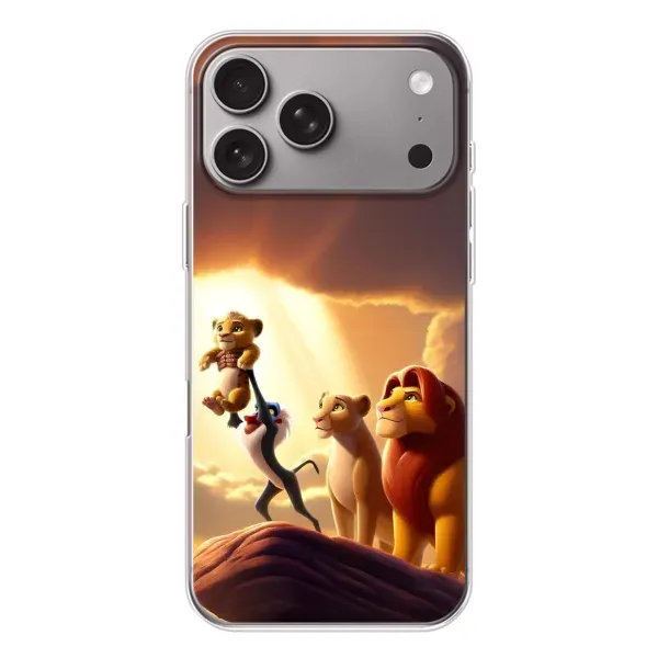 Чохол з принтом «Сімба на презентації» для Apple iPhone 18 Pro Max