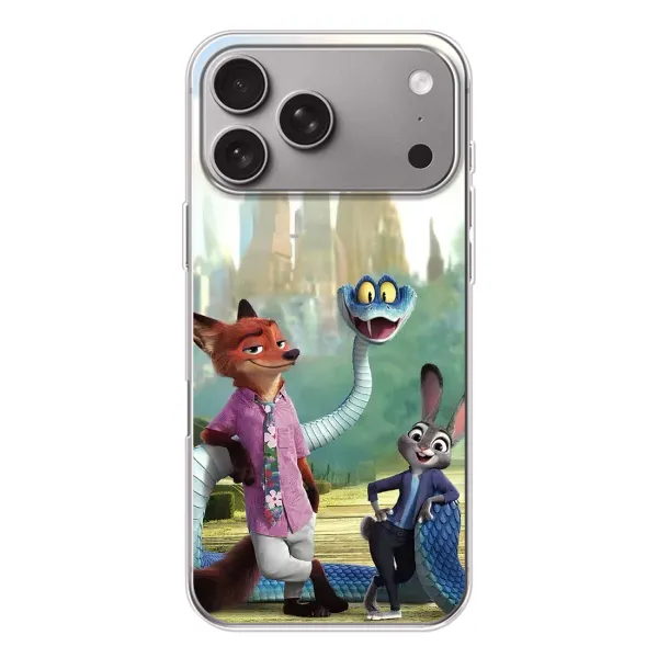 Чохол з принтом «Герої мультфільму Зоотрополіс» для Apple iPhone 18 Pro Max