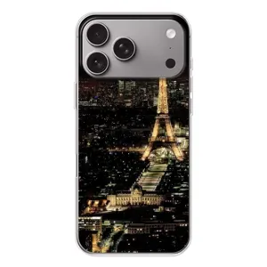 Чохол Ейфелева Вежа Apple iPhone 18 Pro Max - (AlphaPrint) (Нічний Париж)