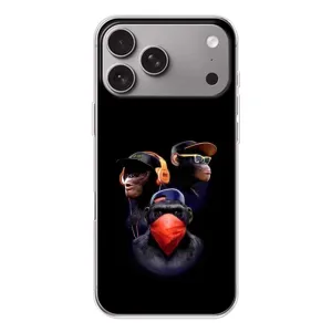Чехол с Обезьянами Apple iPhone 18 Pro Max - (AlphaPrint)