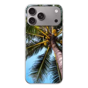 Силіконовий чохол з КАРТИНКАМИ літо для Apple iPhone 18 Pro Max (AlphaPrint) (Пальма)