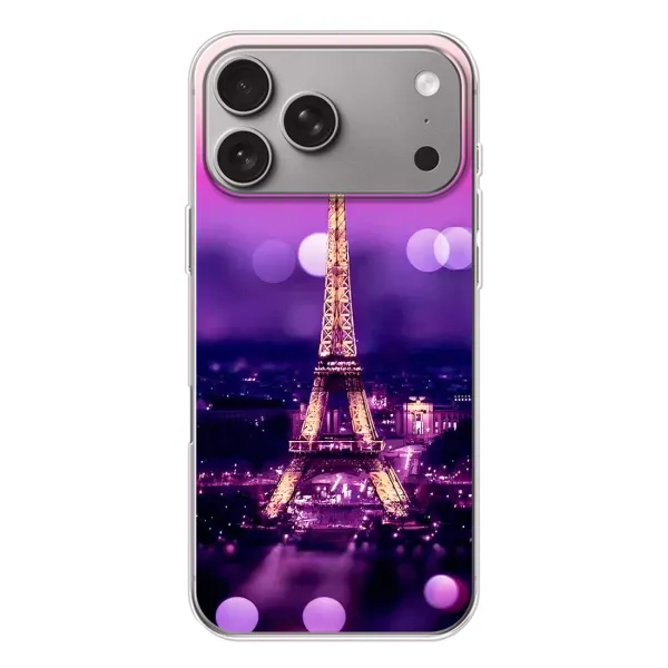 Чохол з принтом «Париж Башня» для Apple iPhone 18 Pro Max