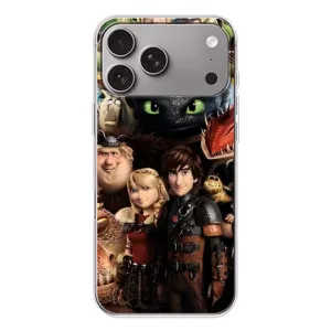 Чохол як приборкати дракона на Apple iPhone 18 Pro Max (Персонажі дракона)