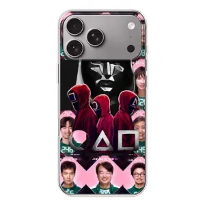 Чохол Гра в кальмара для Apple iPhone 18 Pro Max (Учасники Гра кальмара)