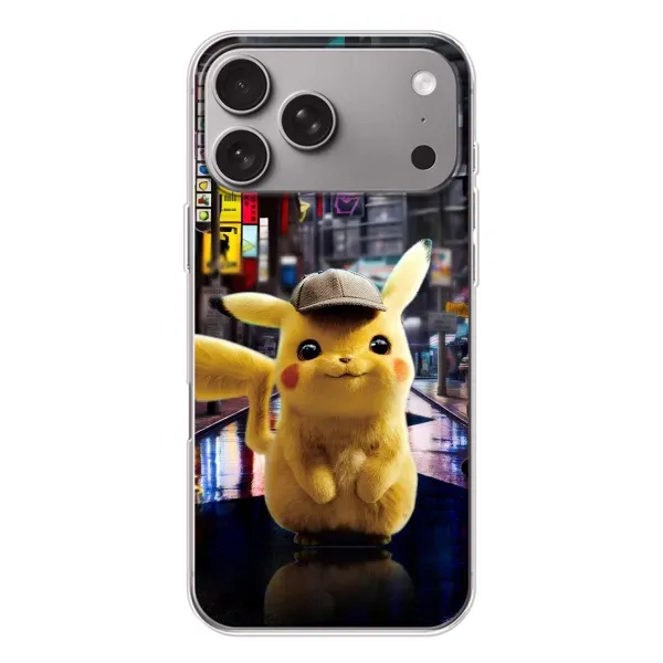 Чохол з принтом «Пікачу покемон» для Apple iPhone 18 Pro Max