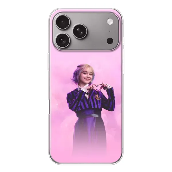 Чохол з принтом «Яскрава Енід Венздей» для Apple iPhone 18 Pro Max
