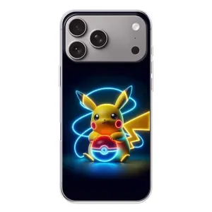 Чохол з Пікачу на Apple iPhone 18 Pro Max (Покемон)