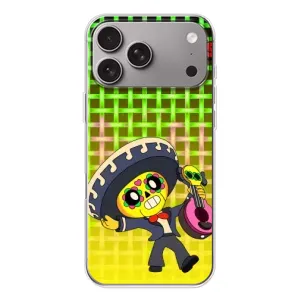Чехлы Brawl Stars для Apple iPhone 18 Pro Max (AlphaPrint) (Поко в самбреро)