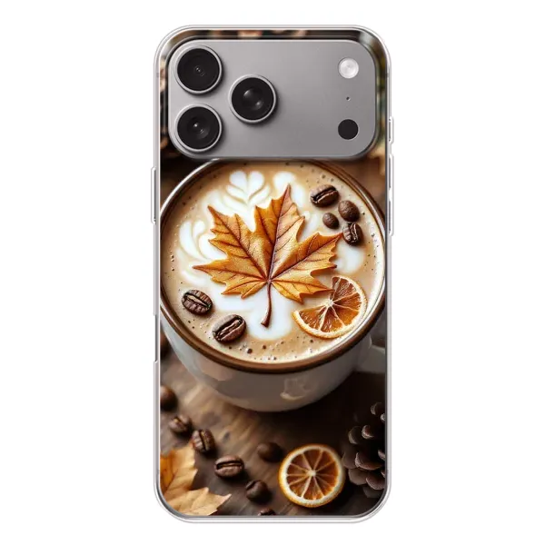 Чохол з принтом «Пряна кава» для Apple iPhone 18 Pro Max