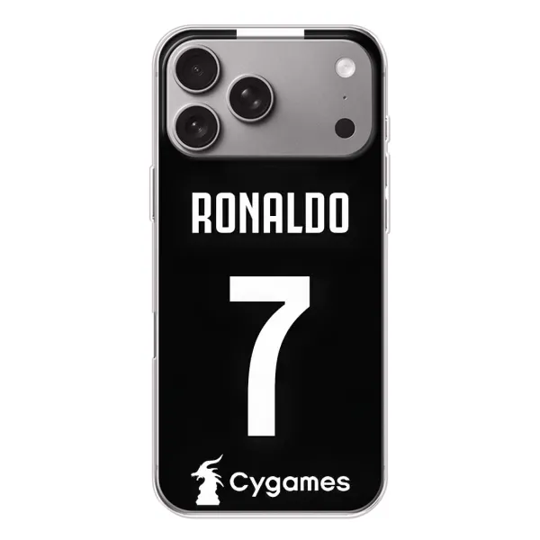 Чохол з принтом «RONALDO 7» для Apple iPhone 18 Pro Max Чохол з принтом «RONALDO 7» для Apple iPhone 18 Pro Max