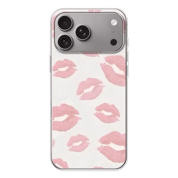 Чохол з принтом «Рожеві губи» для Apple iPhone 18 Pro Max Чохол з принтом «Рожеві губи» для Apple iPhone 18 Pro Max