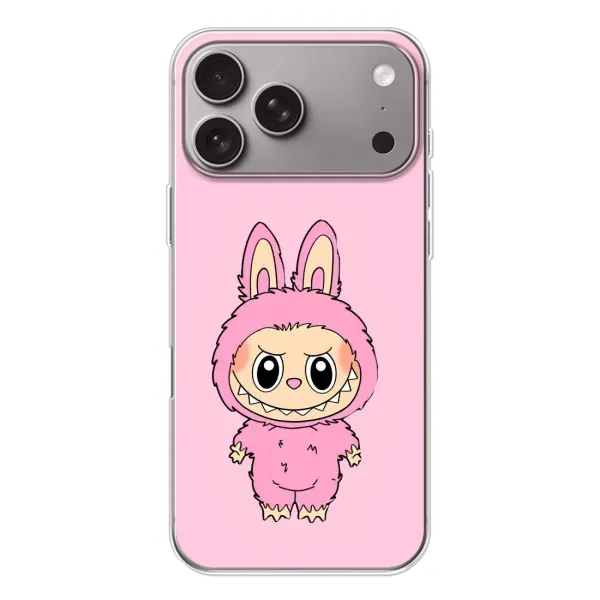 Чохол з принтом «Рожевий Лабубу» для Apple iPhone 18 Pro Max