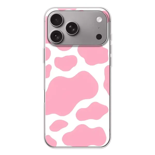 Чохол з принтом «Рожевий принт» для Apple iPhone 18 Pro Max