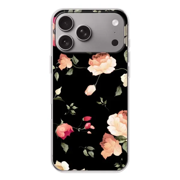 Чохол з принтом «Трояндочки» для Apple iPhone 18 Pro Max