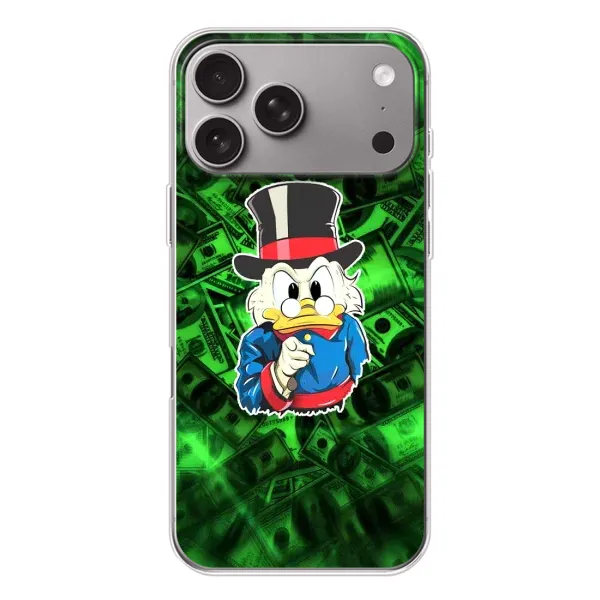Чохол з принтом «Скрудж МакДак» для Apple iPhone 18 Pro Max