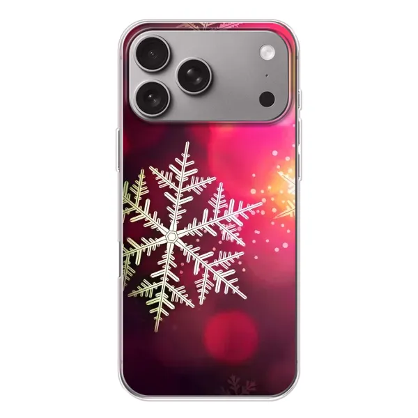 Чохол з принтом «Сніжинка» для Apple iPhone 18 Pro Max
